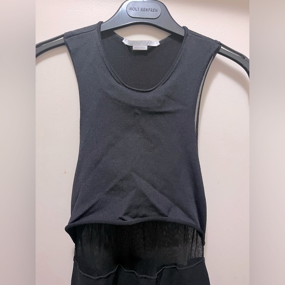 NWOT Black Sleeveless Stella McCartney Bodycon Dress - Picture 3 of 6